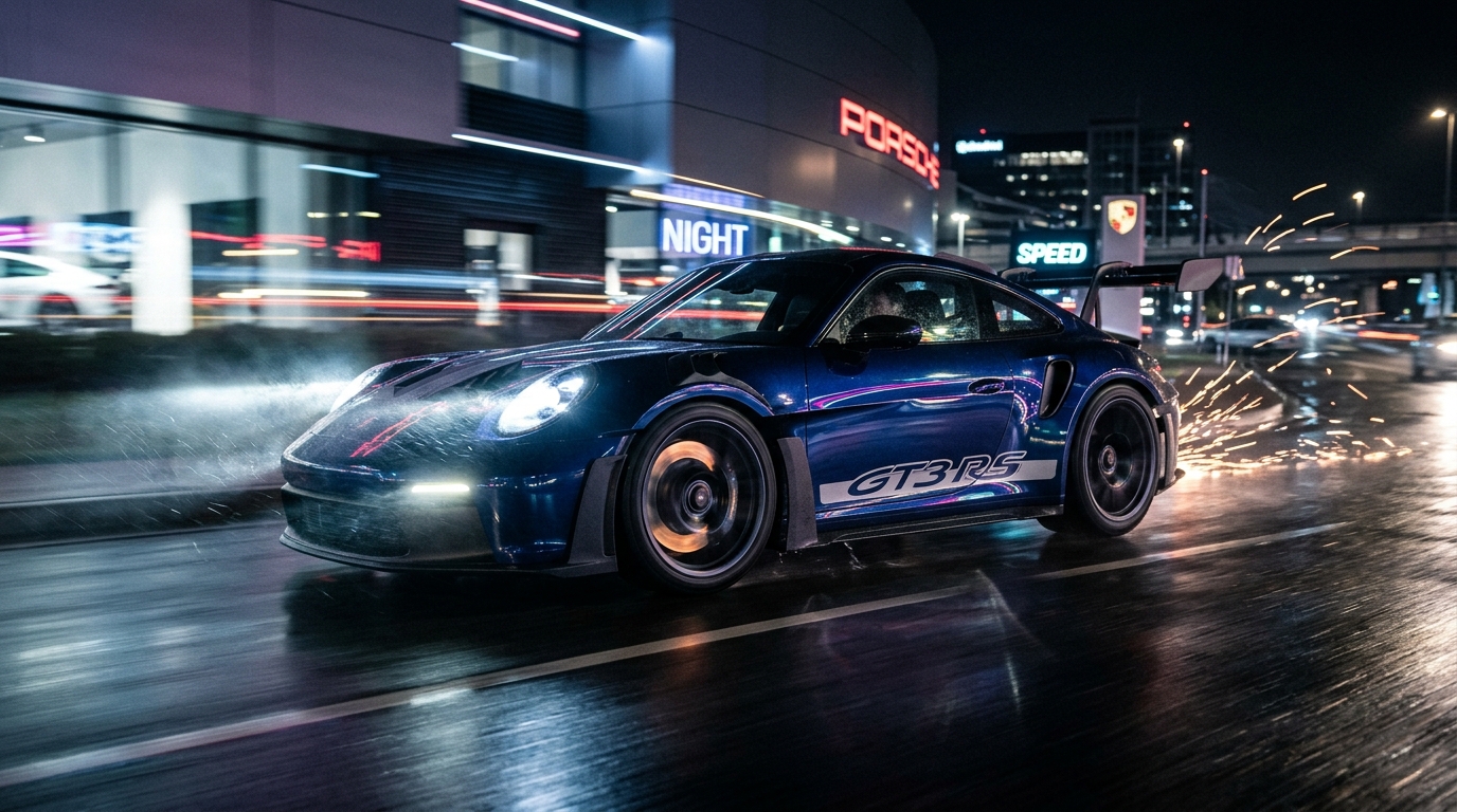 Porsche GT3 RS z powłoką ceramiczną