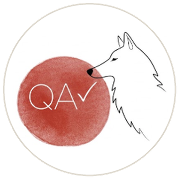 Logo QAczasty Wilk